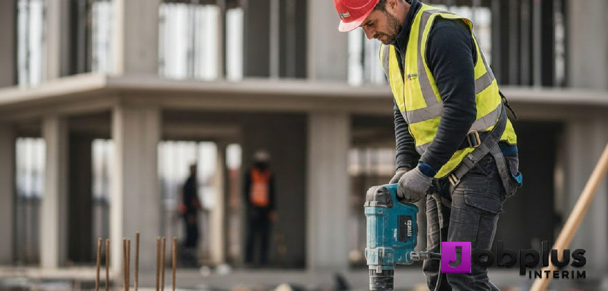 Ouvrier roumain qualifié sur chantier français, normes UE.