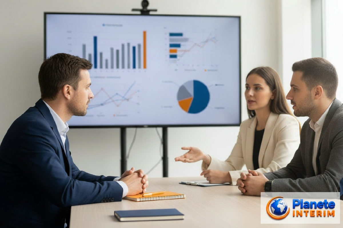 comment choisir agence intérim roumanie - Réunion professionnelle sur le choix d'une agence d'intérim en Roumanie.