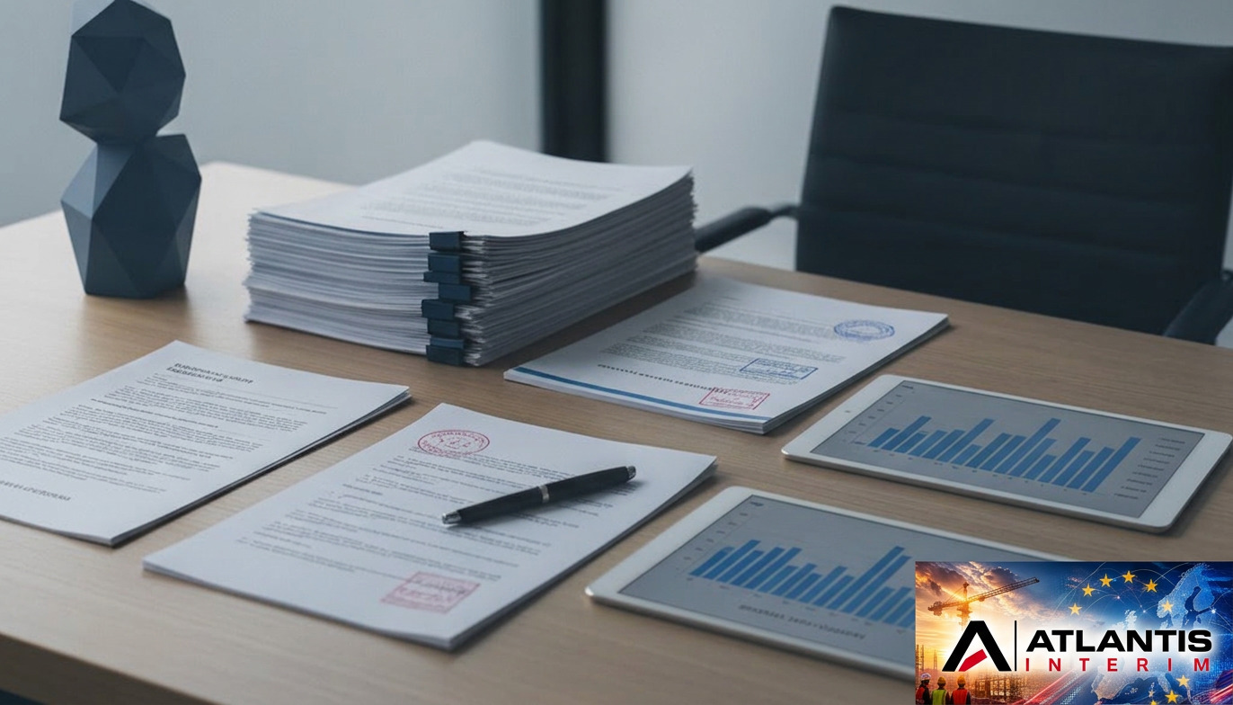 Documents sur le droit du travail international et les contrats d'intérim.