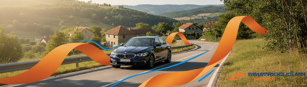 Voiture immatriculée en Roumanie, circulant sans malus.