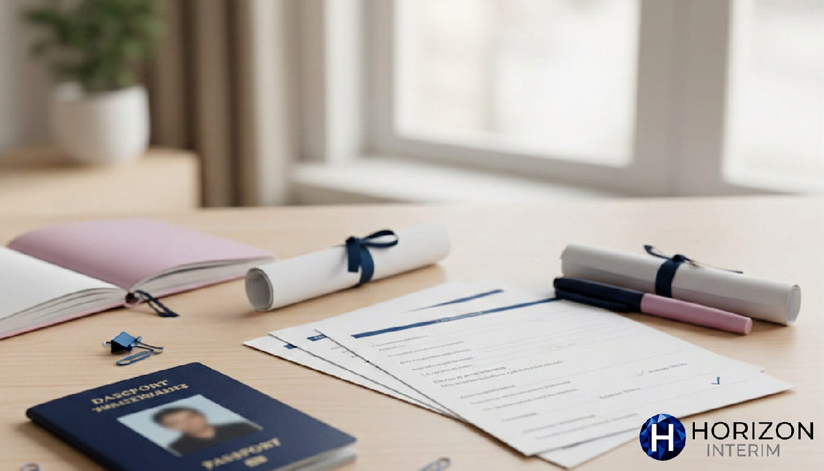 Documents requis pour une déclaration de détachement organisés.