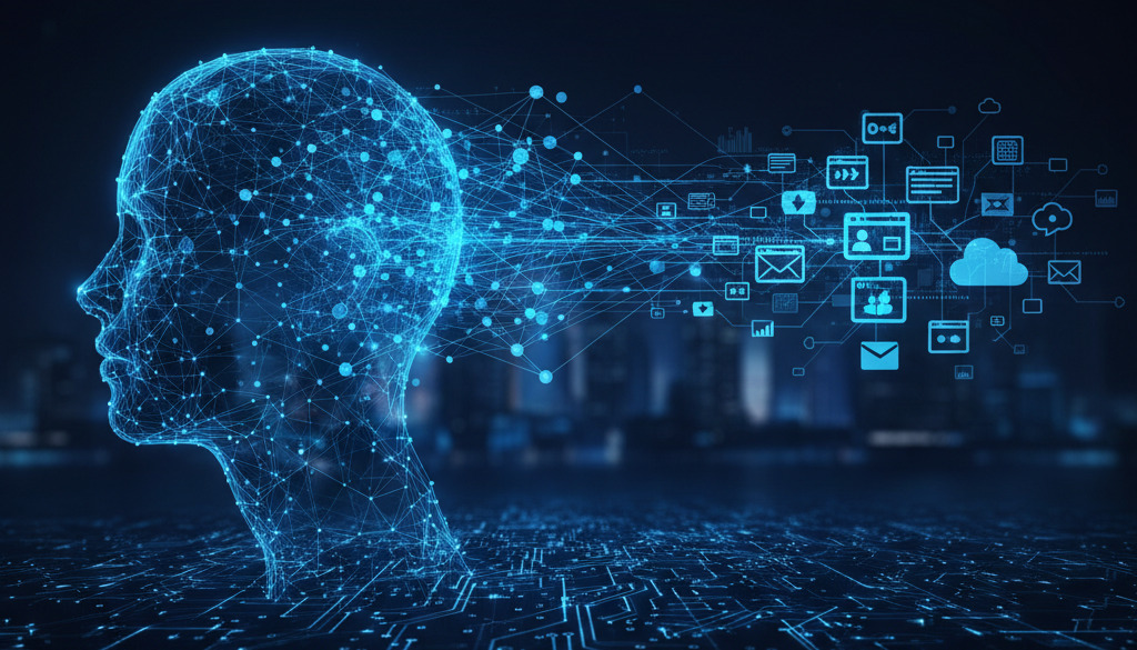 AI-powered content creation for a strong online presence.