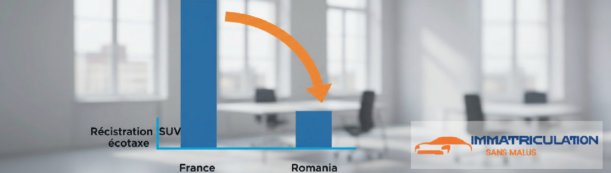 Comparatif des coûts d'immatriculation France/Roumanie.
