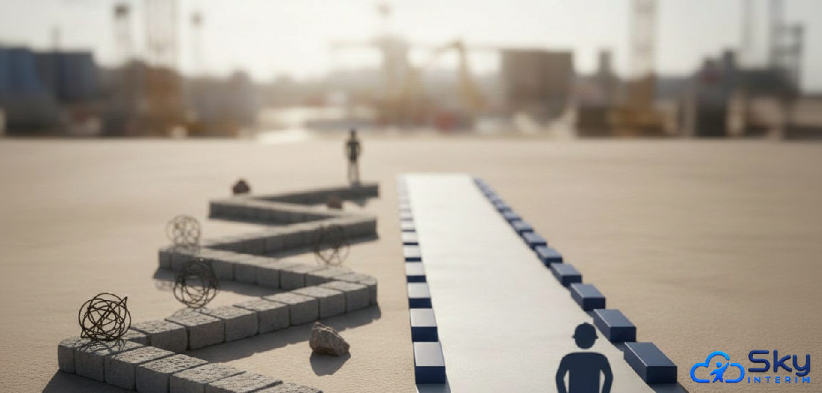 Processus de recrutement simplifié pour ouvriers roumains.