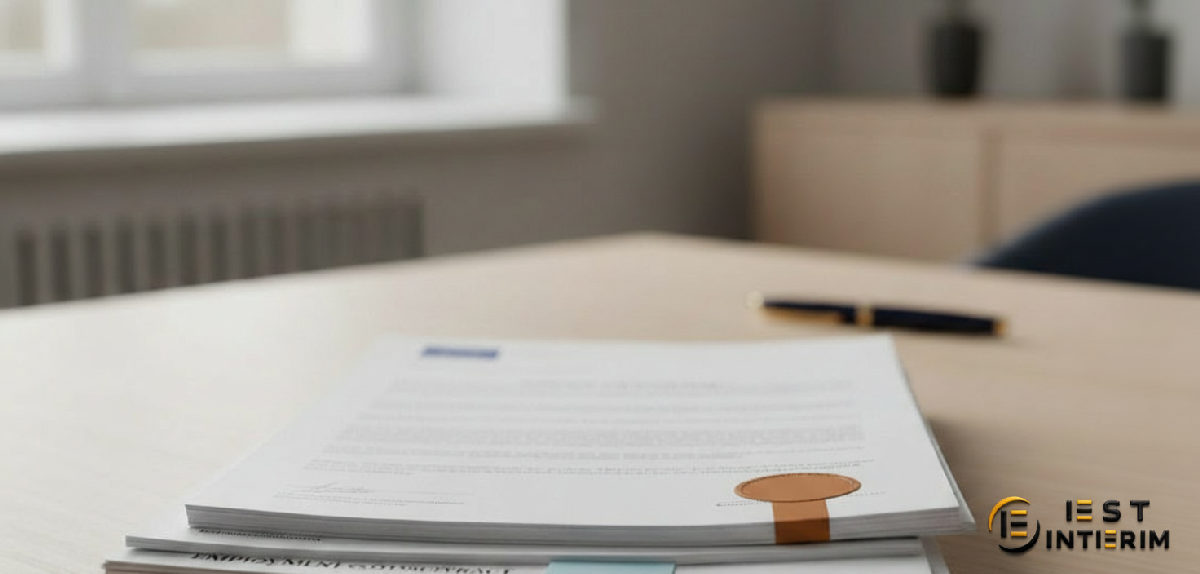 Documents légaux et contrats symbolisant la sécurité contractuelle.