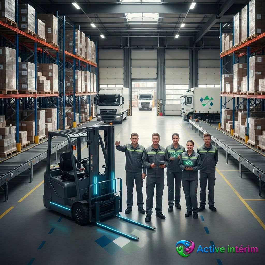 recrutement cariste intérim international – Logistique et Transport : Comment recruter rapidement des intérimaires européens 