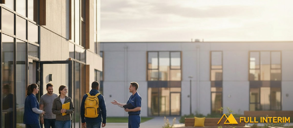 Logement propre et conforme pour travailleurs détachés.