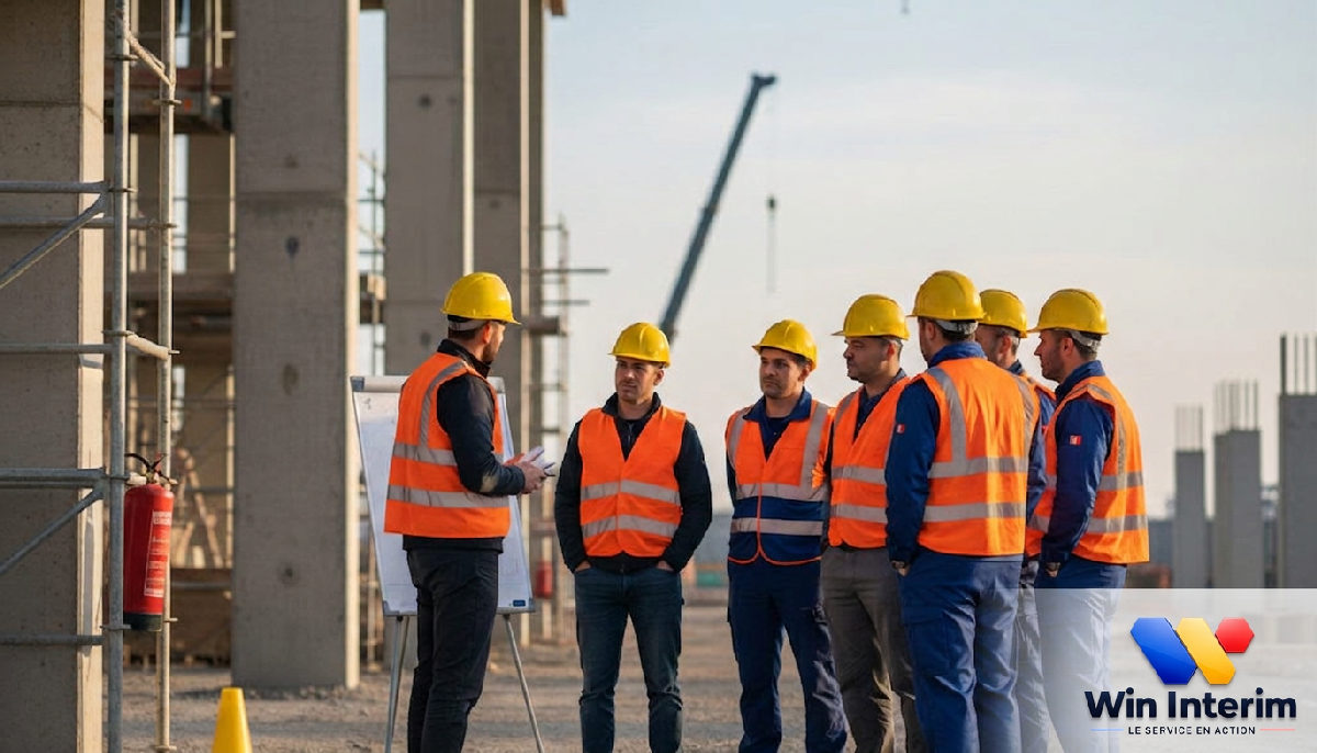 Consignes de sécurité pour les ouvriers roumains sur un chantier français.