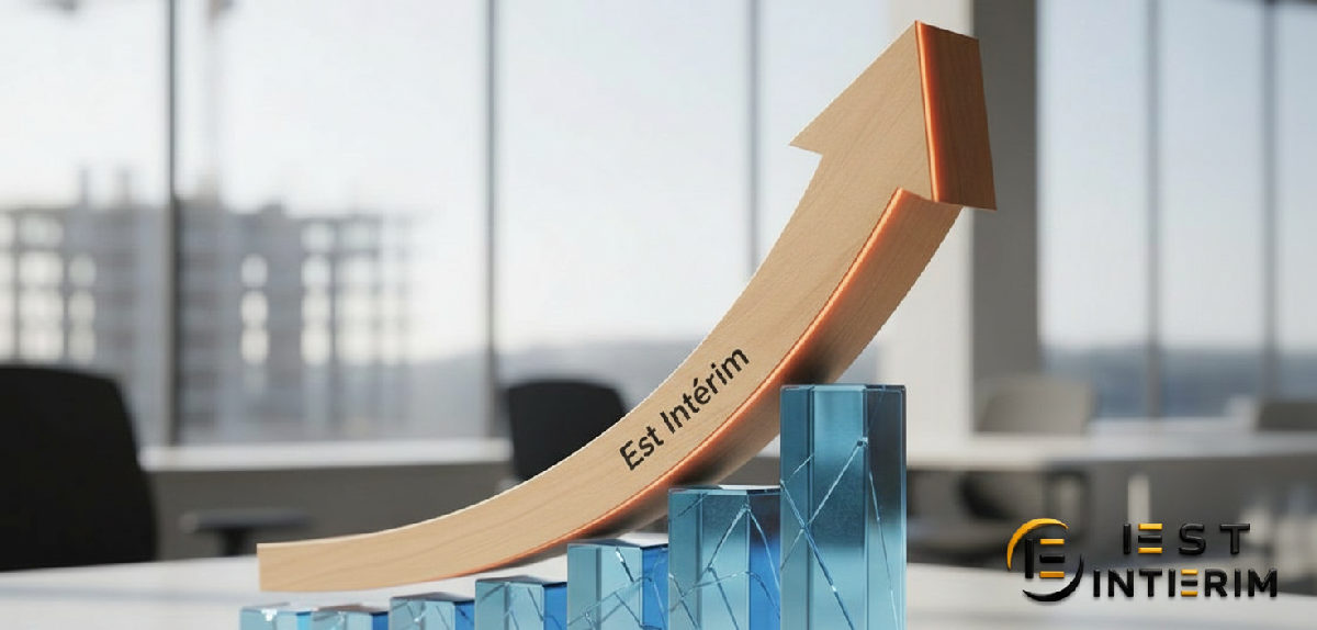 Graphique illustrant le ROI positif de l'intérim international pour les PME.