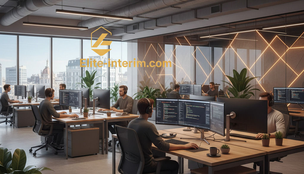 recrutement IT Roumanie - Bureau tech moderne à Bucarest, Roumanie, pour le recrutement IT.