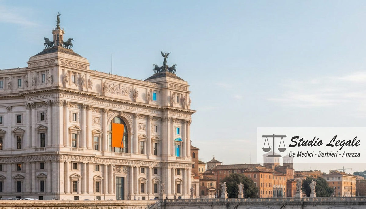 Palazzo di Giustizia di Roma, sede Cassazione e giustizia.
