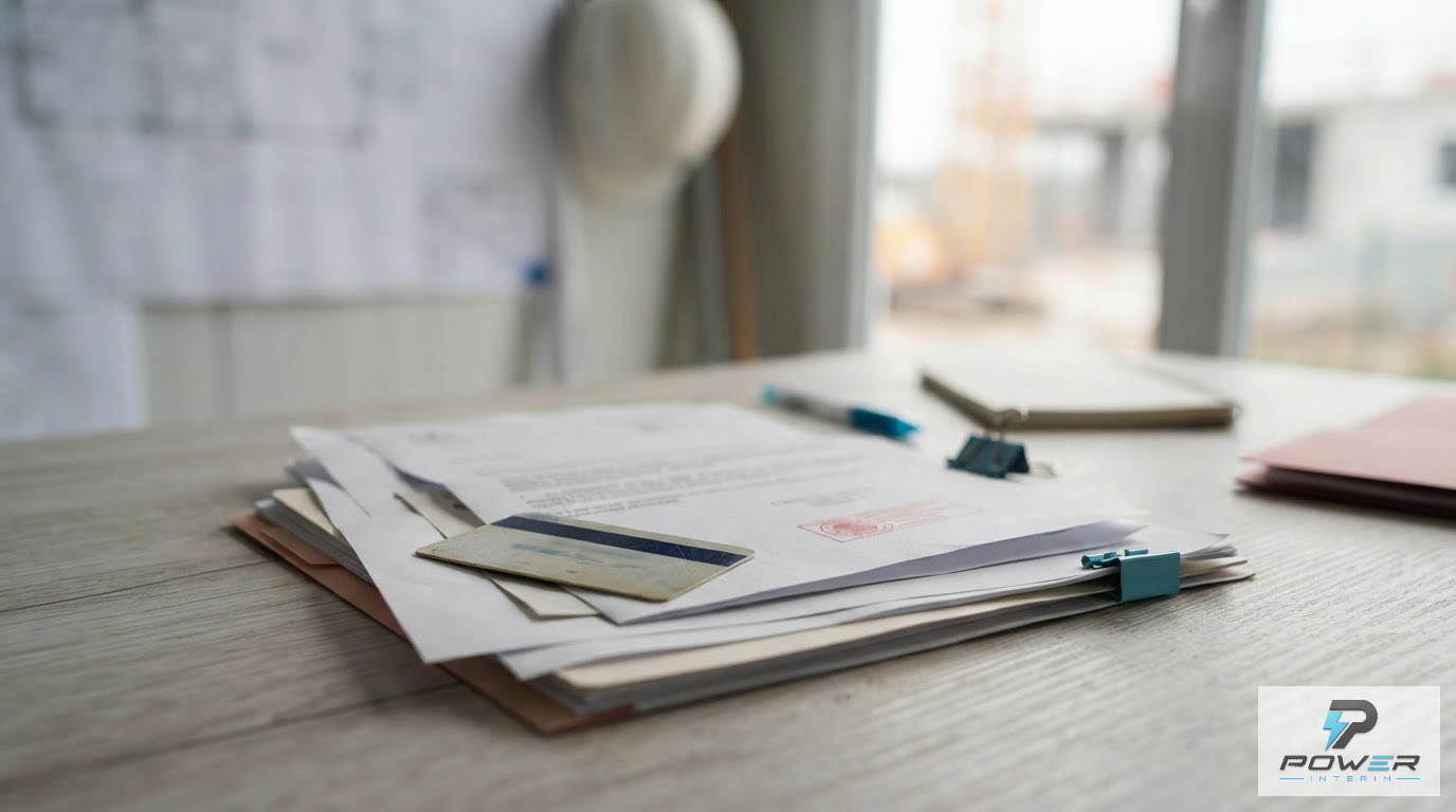 Documents administratifs essentiels au détachement dans le secteur du bâtiment et travaux publics.