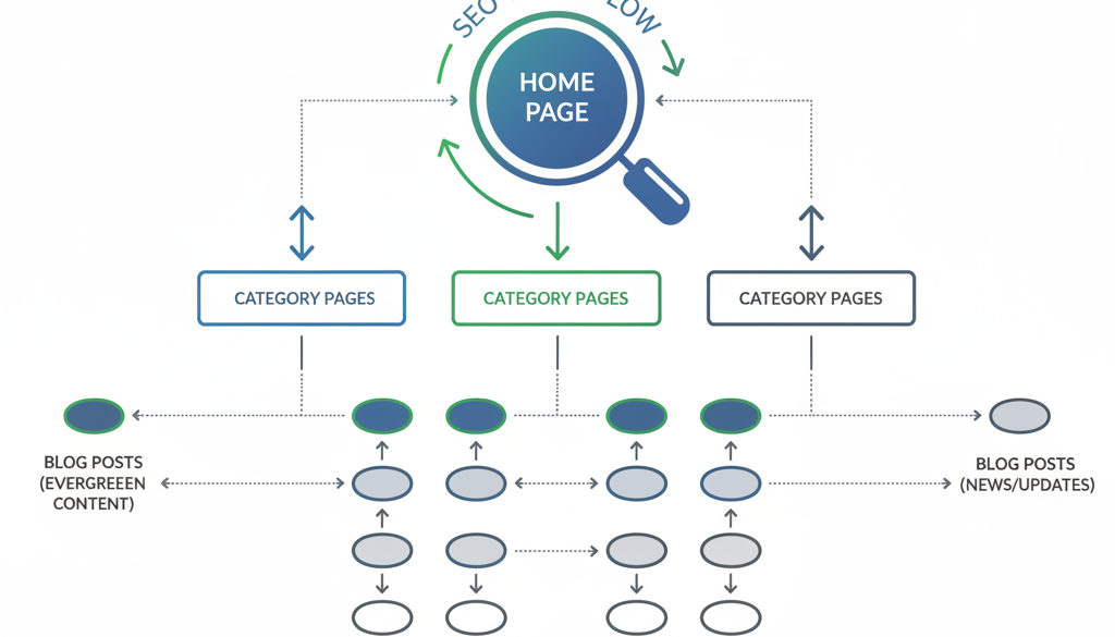optimizare SEO blog business – Structura ideală a unui website pentru optimizare SEO.