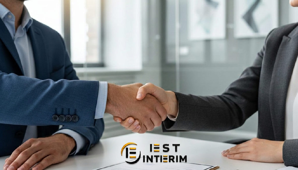 Poignée de main sur un contrat, symbole de la confiance.