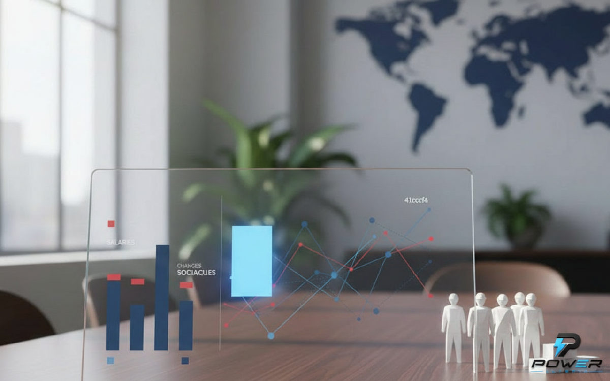 Tableau financier détaillant les coûts d'une équipe de maçons.