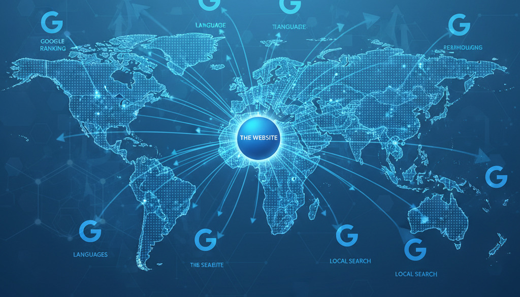 AI connects websites globally for better search engine rankings.