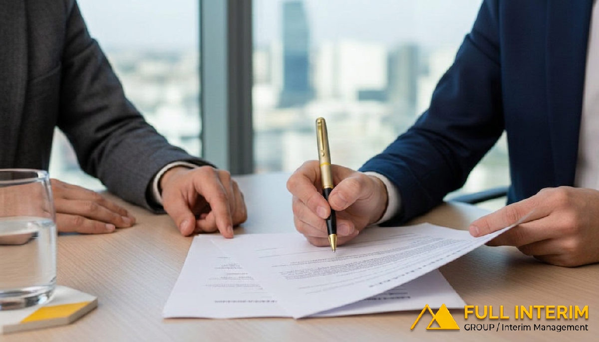 Signature d'un contrat d'embauche internationale entre la France et la Roumanie.