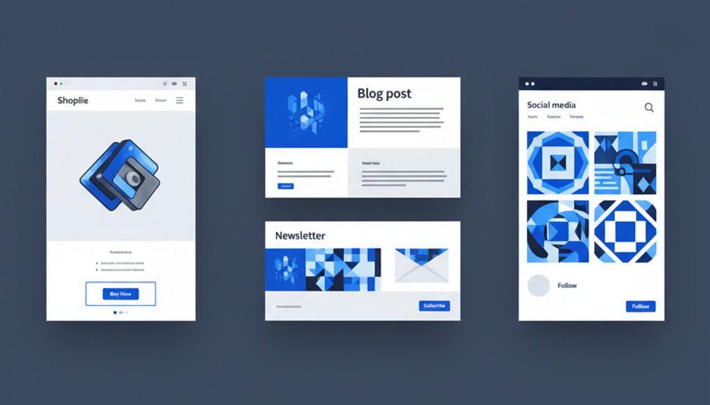AI-generated content for Shopify: product pages, blogs, emails, social media.