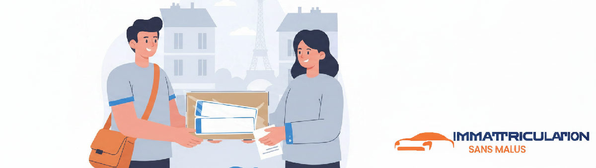 Livraison sécurisée de plaques d'immatriculation roumaines en France.