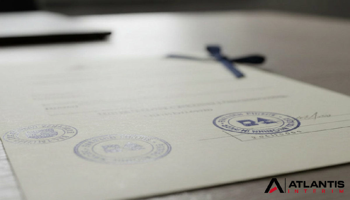 Certificat A1 prouvant la légalité du travailleur roumain en France.