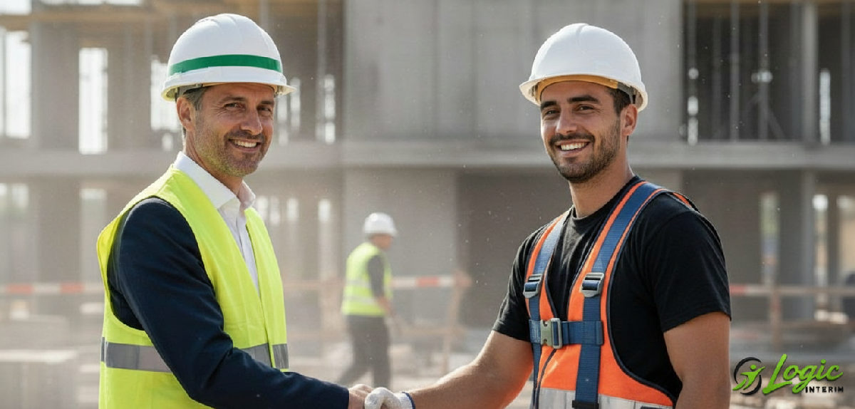 Partenariat réussi entre manager français et travailleur roumain.