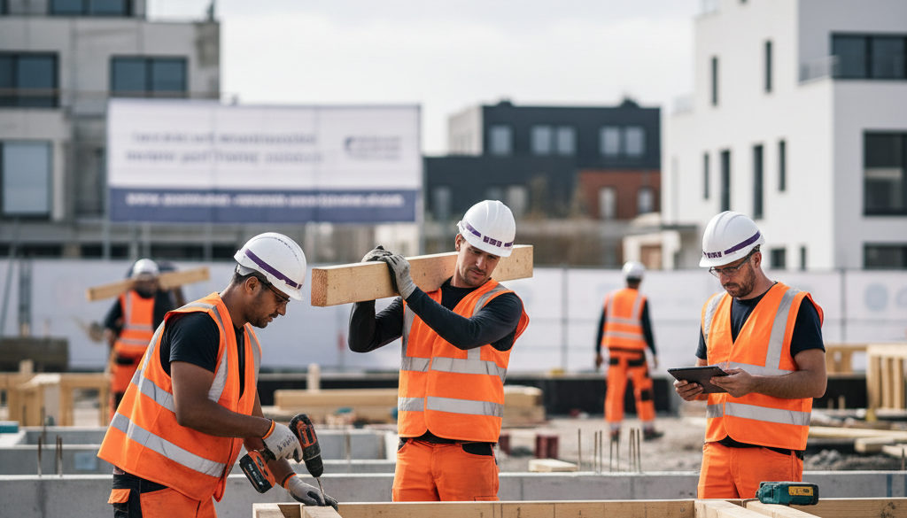 pénurie main-d'œuvre BTP solution roumains – pénurie main-d