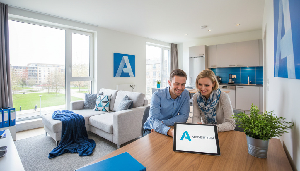 Logement de qualité pour travailleurs détachés, symbole de bien-être.