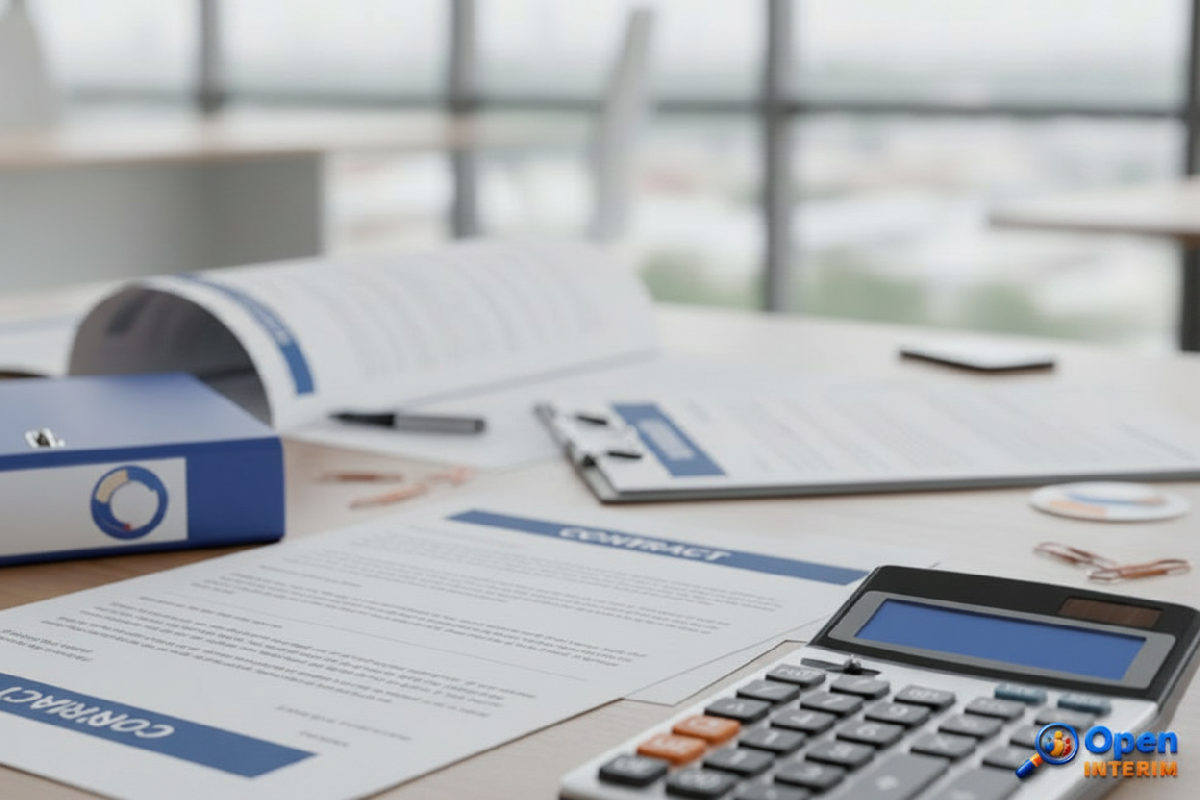 Planification budgétaire pour le recrutement international d'ouvriers qualifiés.