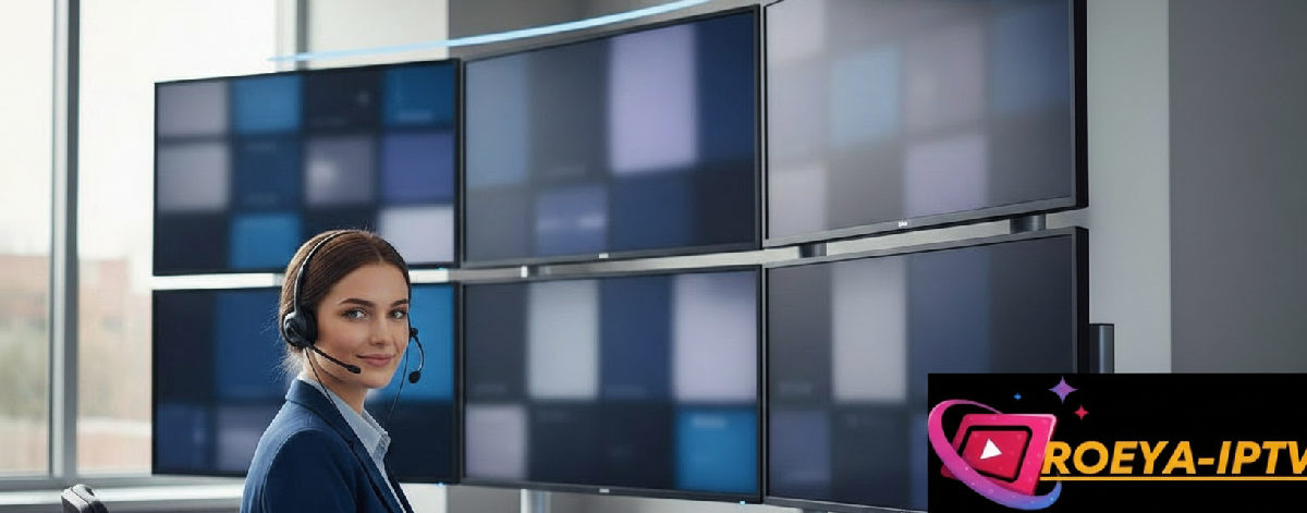 Best Roeya IPTV Subscription Plan Length: Monthly or Yearly? 3 Customer support agent providing 24/7 assistance for IPTV.