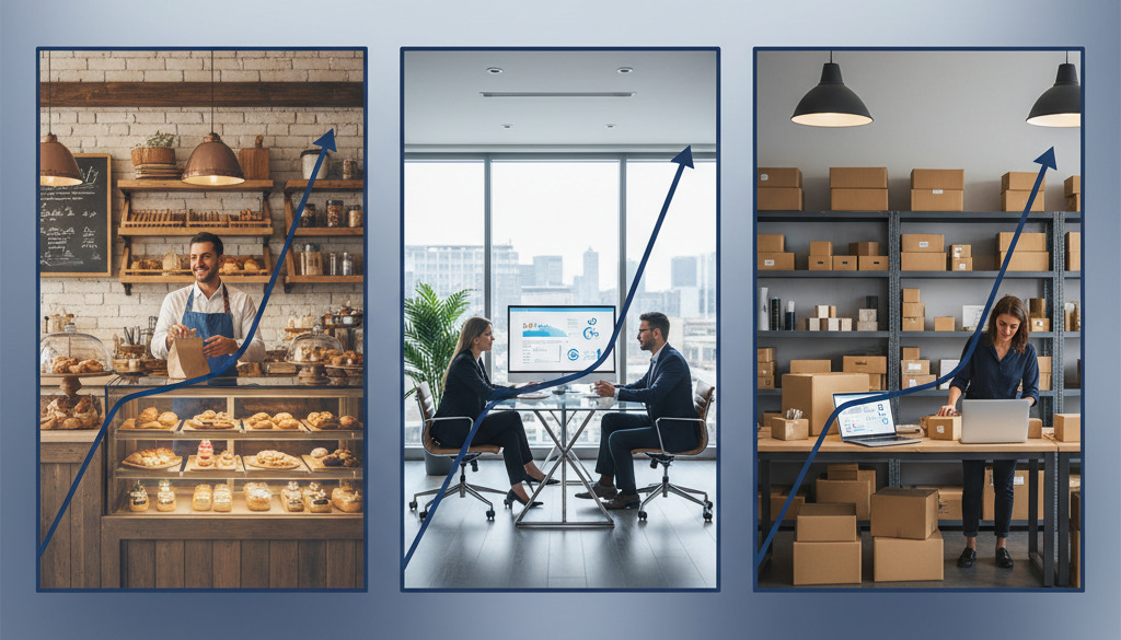 AI fuels growth across diverse small business environments.