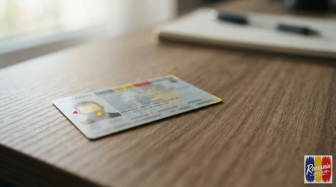 Infographie détaillant les points de sécurité d'une carte d'identité européenne.