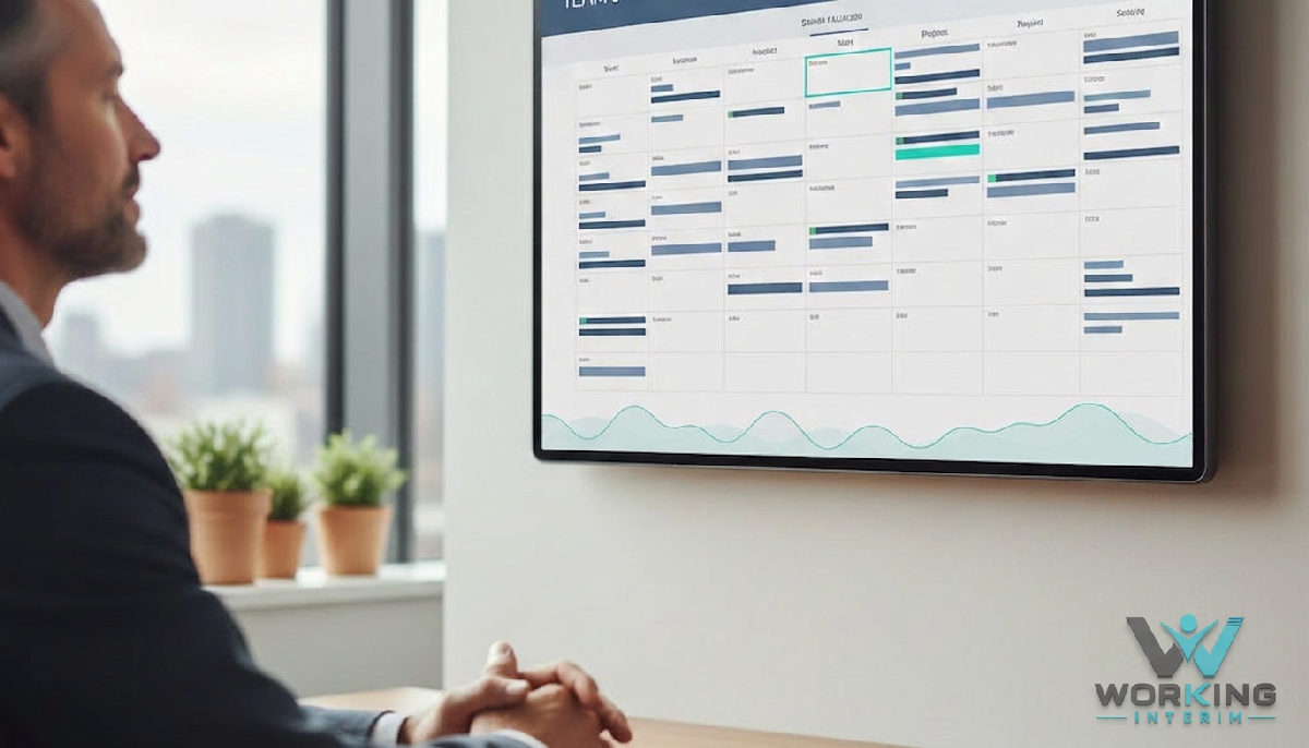 Tableau de bord RH : planification d'équipe optimisée pour juillet.