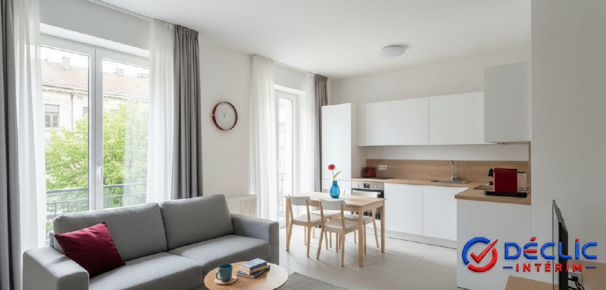 Logement d'intérimaires moderne et spacieux pour des conditions de vie décentes.