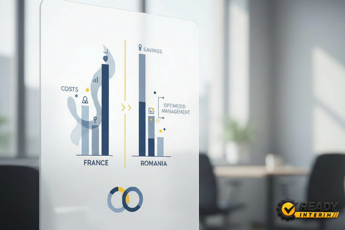 Comparaison des coûts salariaux France-Roumanie : l'optimisation par Ready Intérim.