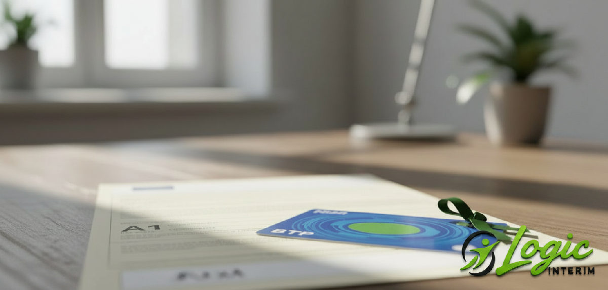 Formulaire A1 et carte BTP pour la conformité européenne des intérimaires.