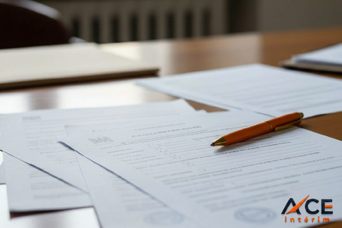 Documents administratifs et formulaires A1 symbolisant la rigueur pour renouveler un détachement.