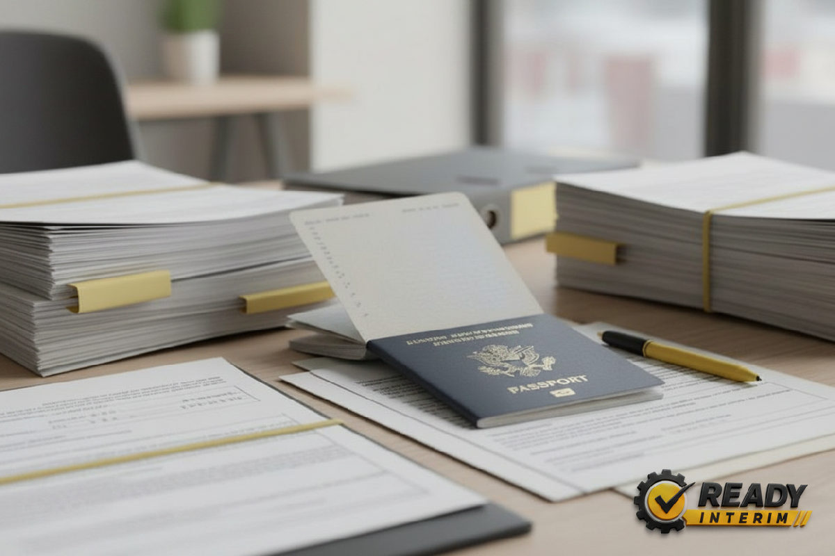 quels documents pour un intérimaire roumain - Documents administratifs et passeport européen pour un intérimaire roumain.