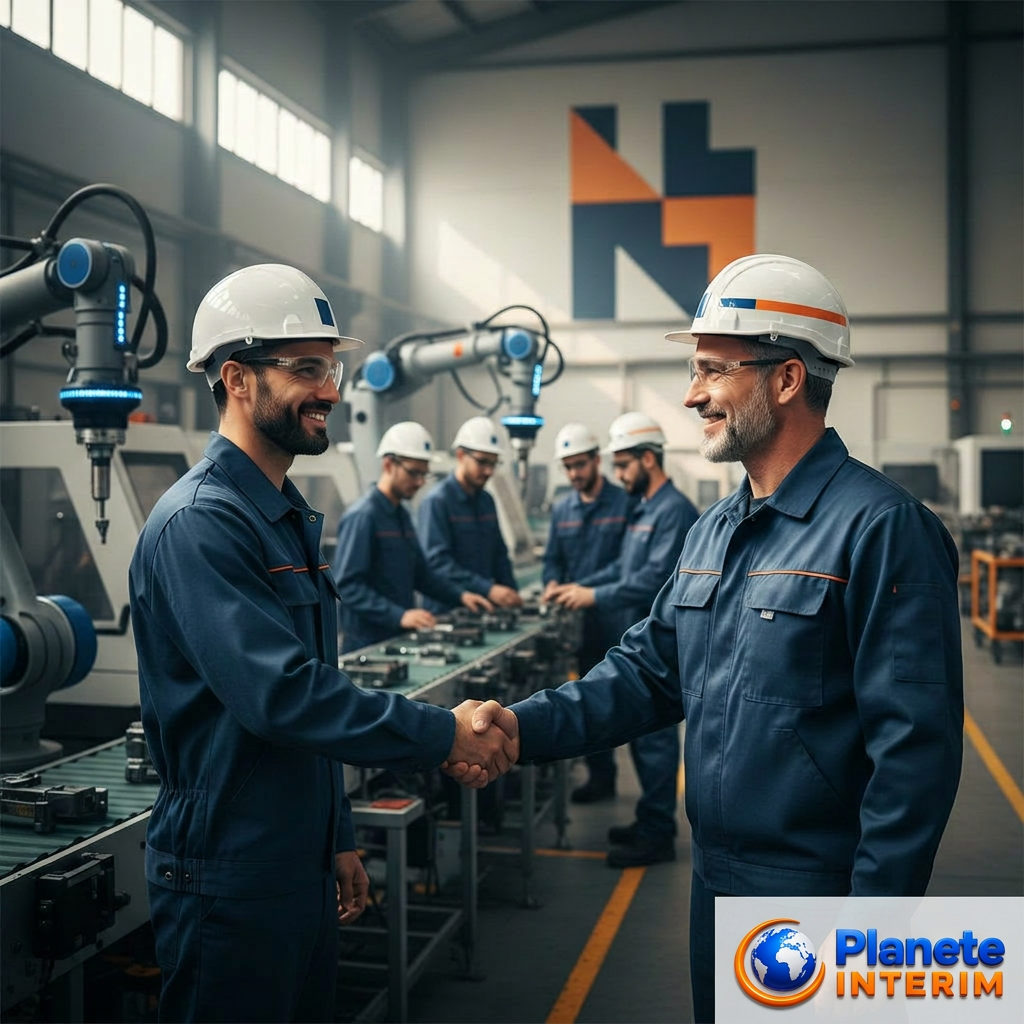 Intégration réussie d'un travailleur roumain en usine française.