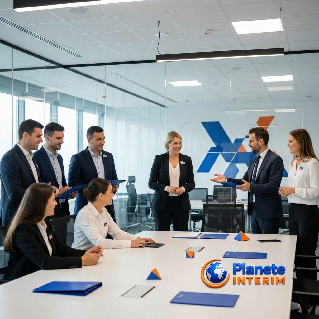 Sélection rigoureuse de travailleurs roumains par Planet Intérim.
