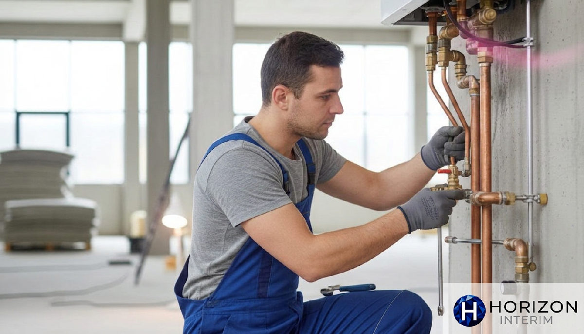 Plombier roumain expert en bâtiment commercial français.