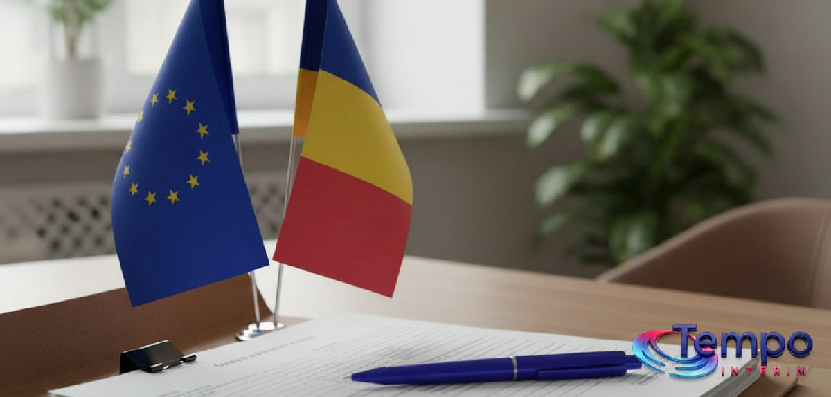 Documents administratifs sur la conformité européenne et roumaine.