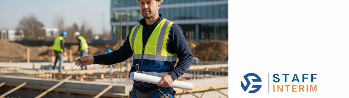Équipe d'ouvriers sur un chantier de construction