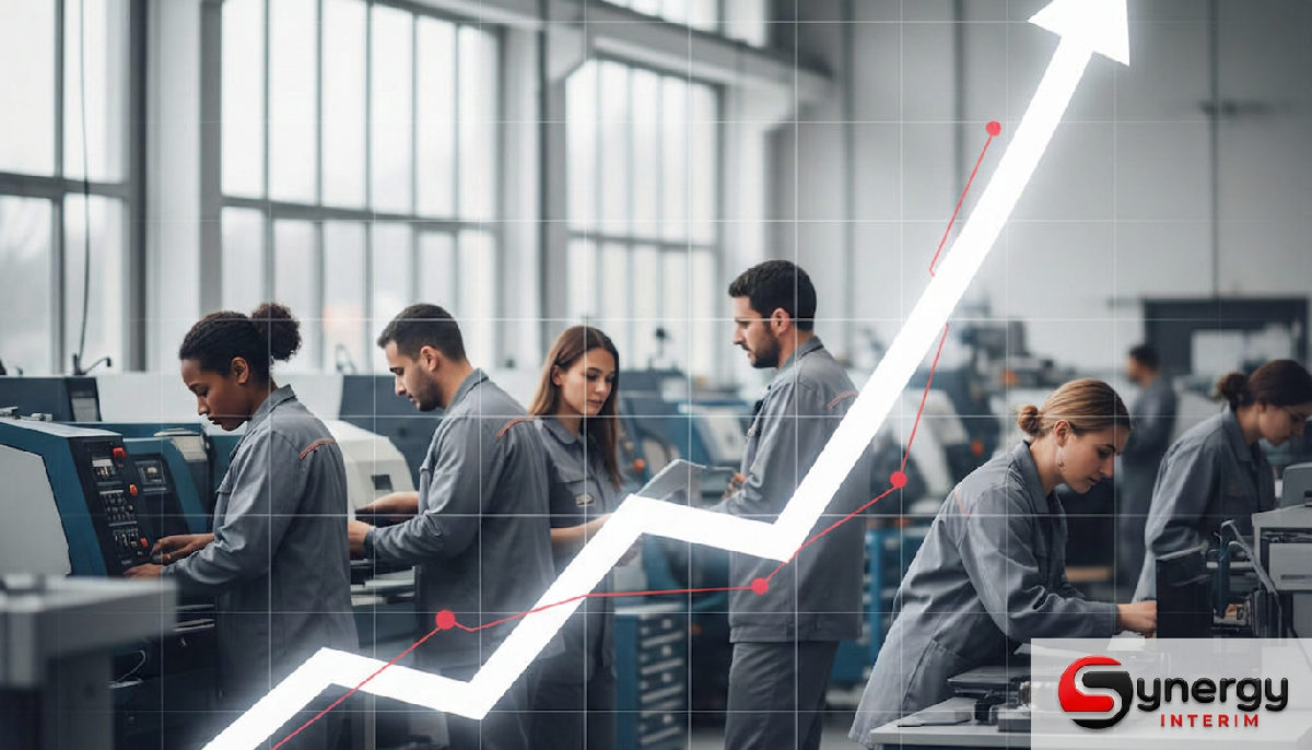 Agence recrutement Roumanie : recruter des ouvriers fiables 2 Usine moderne avec une productivité accrue grâce aux équipes mixtes.