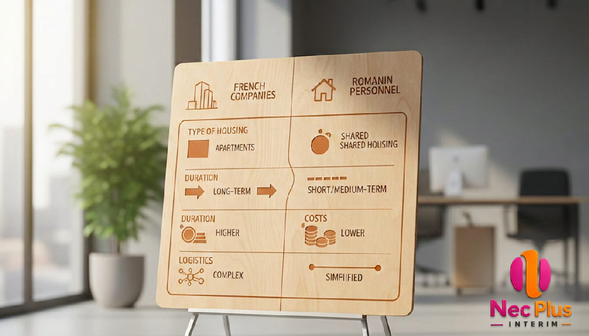 Comparaison des solutions de logement pour entreprises.