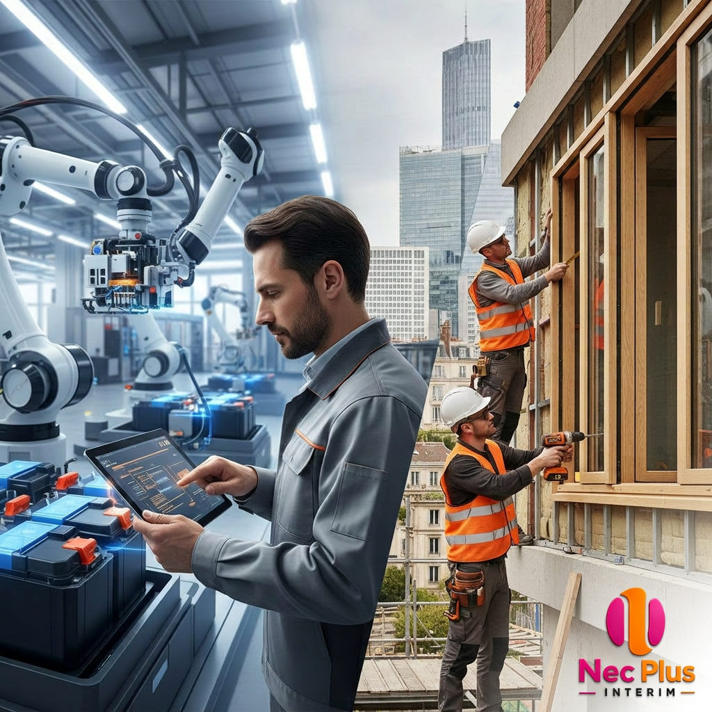 L'Industrie et le Bâtiment : Deux Piliers Face à une Crise de Recrutement Inédite