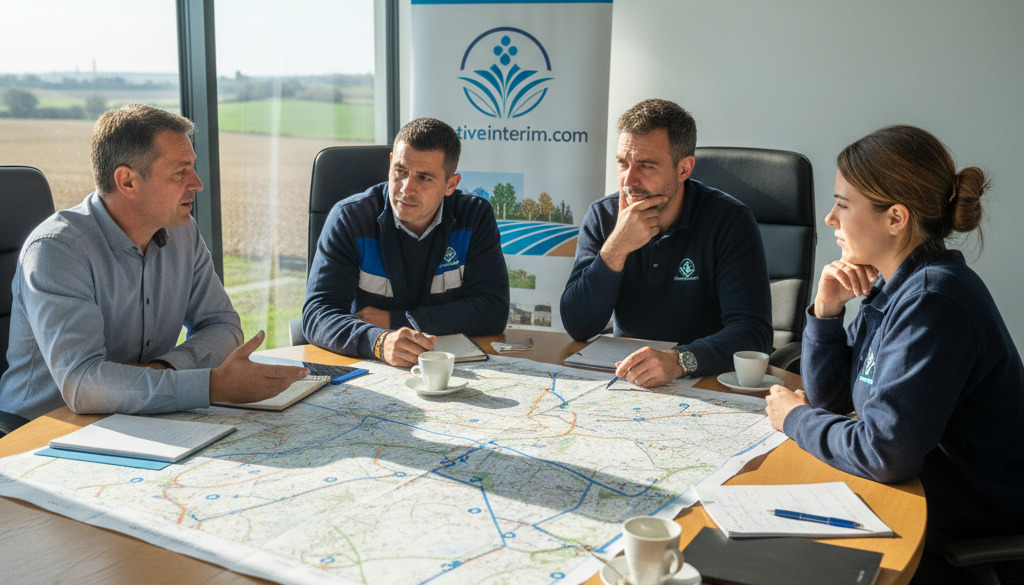 Collaboration franco-roumaine autour de cartes de parcelles agricoles.