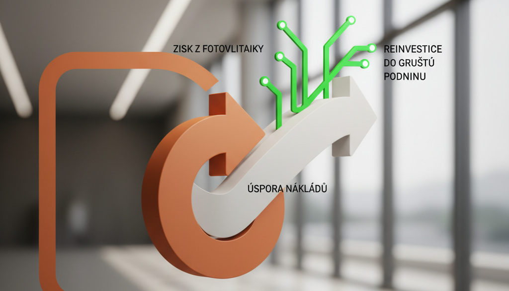 Finanční přínosy fotovoltaiky pro firmy – růst a úspory.