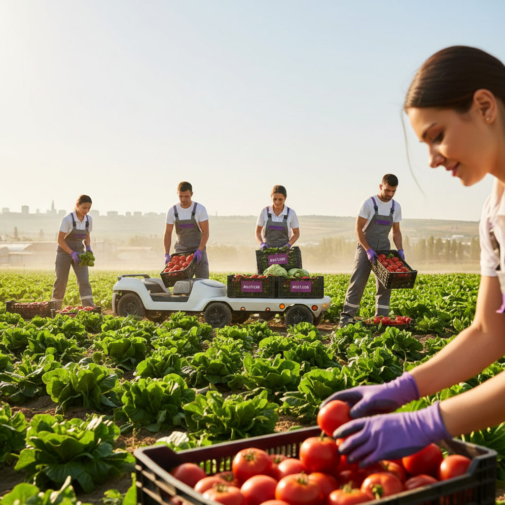 détachement agroalimentaire roumains – Flexibilité et Réactivité : La Main d