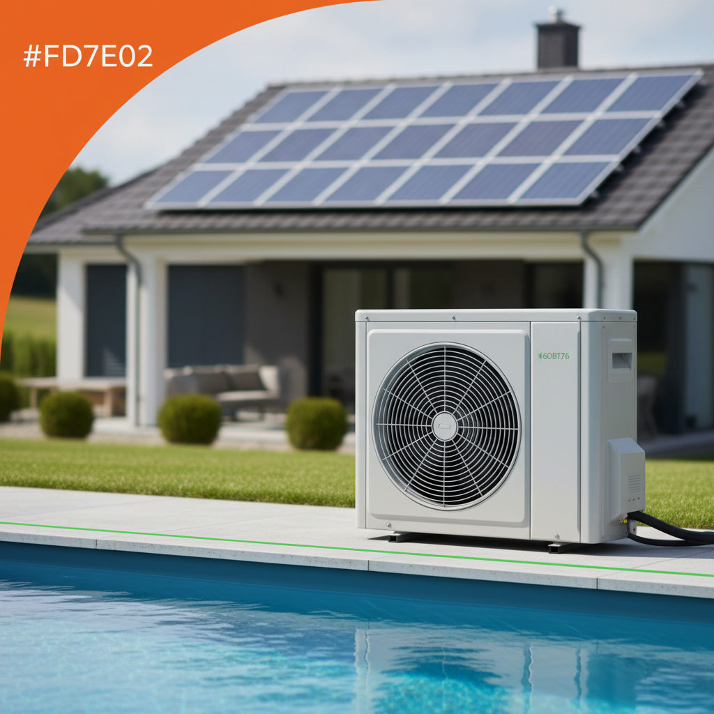 Tepelné čerpadlo pro bazén: Dokonalý partner pro vaši fotovoltaiku.