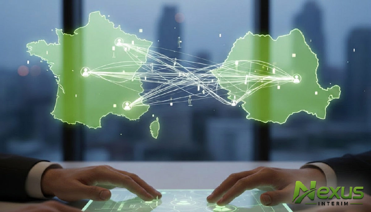 Nexus Interim connecte la France et la Roumanie pour le recrutement.